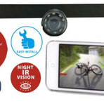 WIFI License Plate Back-up Camera!  Use Smartphone/Tablet to View Video!