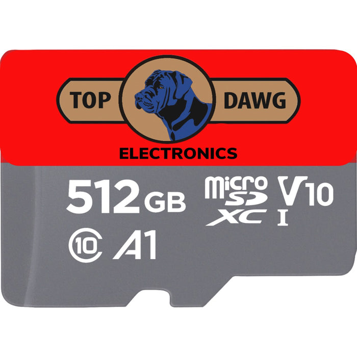 512GB Micro SD Card - Class 10 High Speed