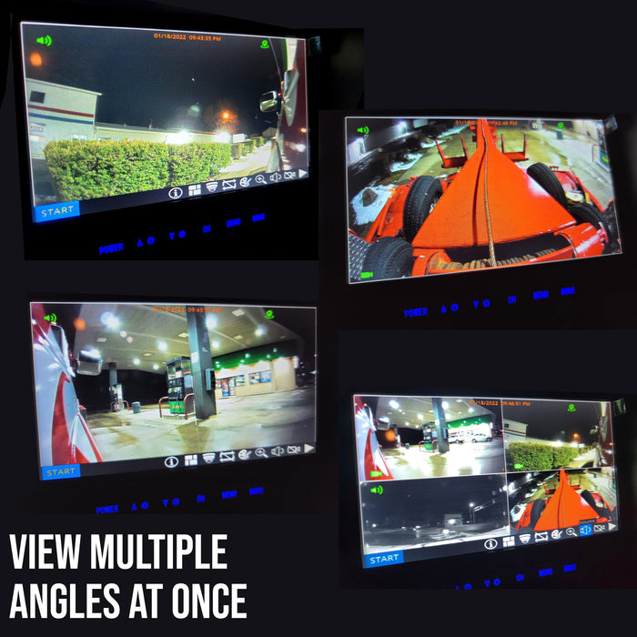 Top Dawg Live Streaming MNVR 1080P 3-8 Cam System with Built-In 4G, WIFI, GPS