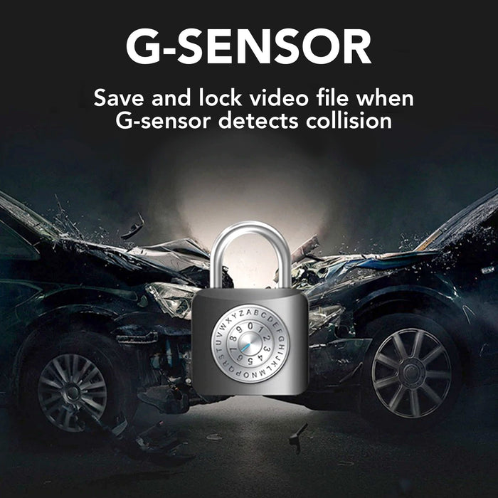 4th Gen 1080P Quad DVR Dash Cam - 4 Camera System