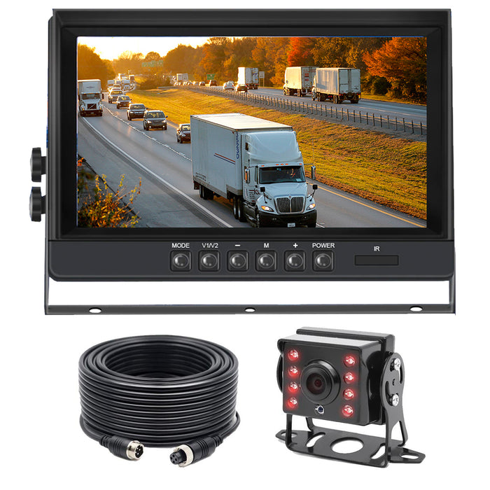 Top Dawg 9 inch Monitor with 1080P Wired Backup Camera System