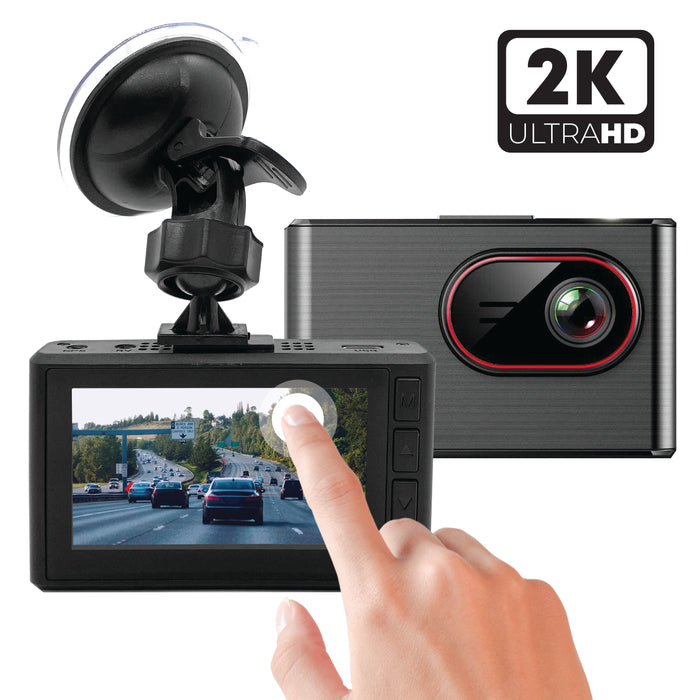 WIFI 2nd Gen 2K Pinnacle Touch Screen WIFI Dash Cam