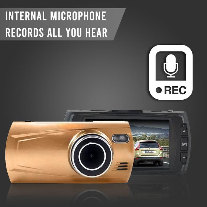 1080P Dual DVR Dash Cam - 2 Camera System