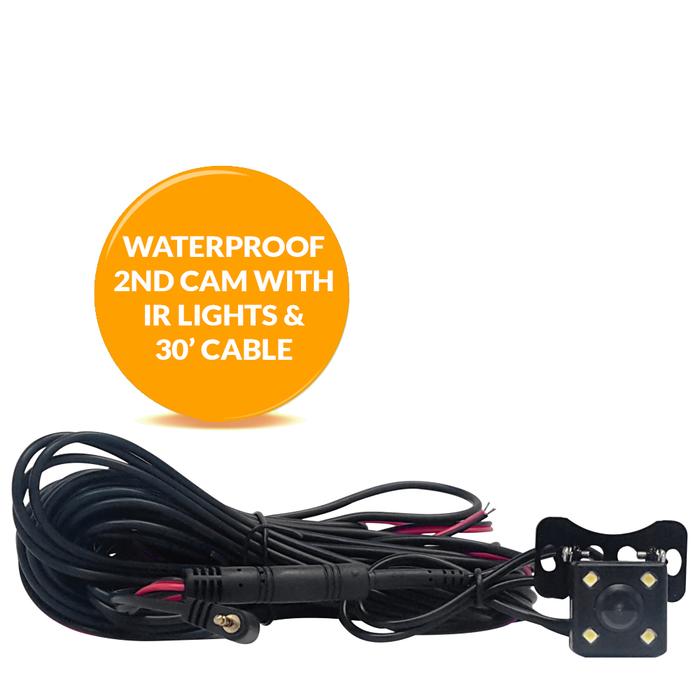 1080P Dual DVR Dash Cam - 2 Camera System