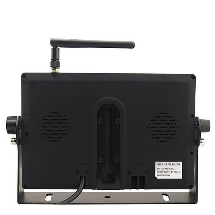 2nd GEN 9" Quad Screen Digital Wireless LCD with DVR (no cameras)