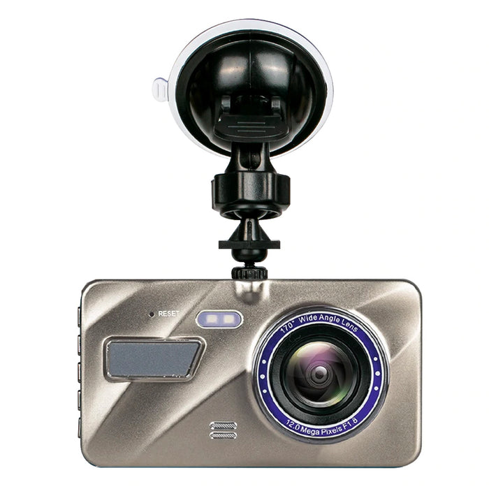 Prime Gold AHD Dash Cam with Touch Screen