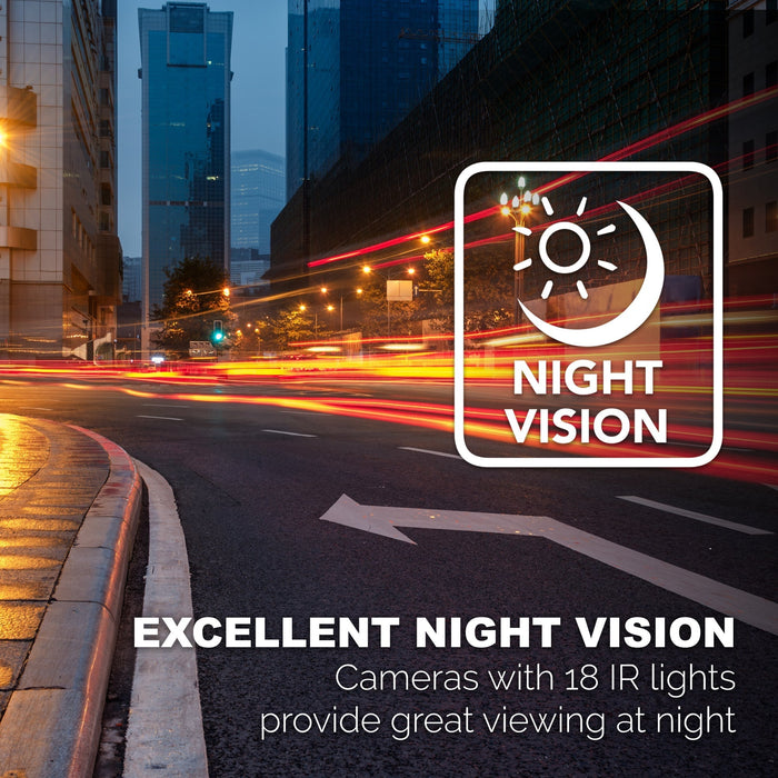 Top Dawg Zenith Multi-Cam 1 to 4 1080P DVR System w/ 7" LCD! Record & View up to 4 Viewpoints