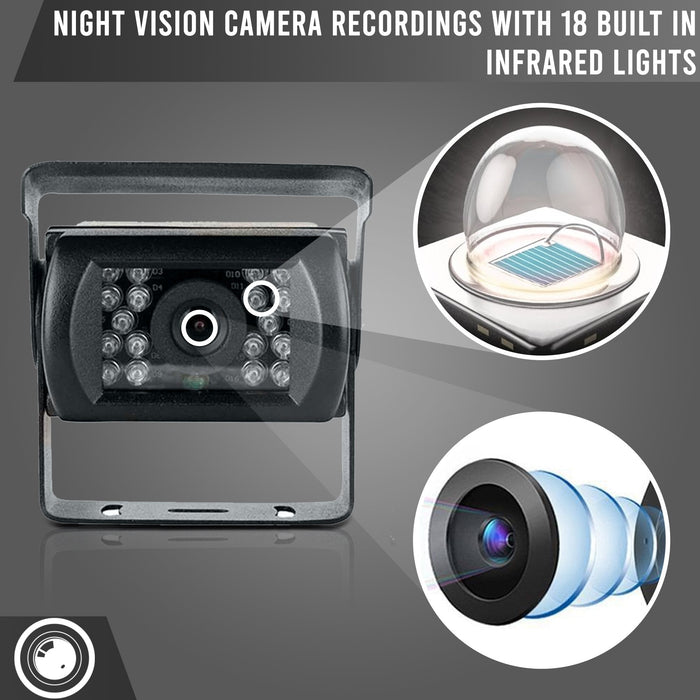 Top Dawg Zenith Multi-Cam 1 to 4 1080P DVR System w/ 7" LCD! Record & View up to 4 Viewpoints