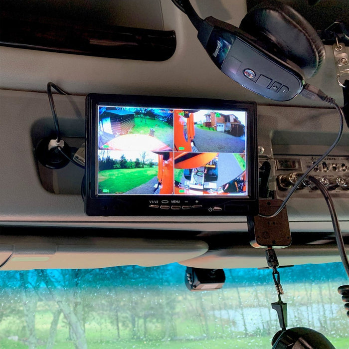 Top Dawg 3RD Gen WIRED DVR Camera System with 10inch LCD