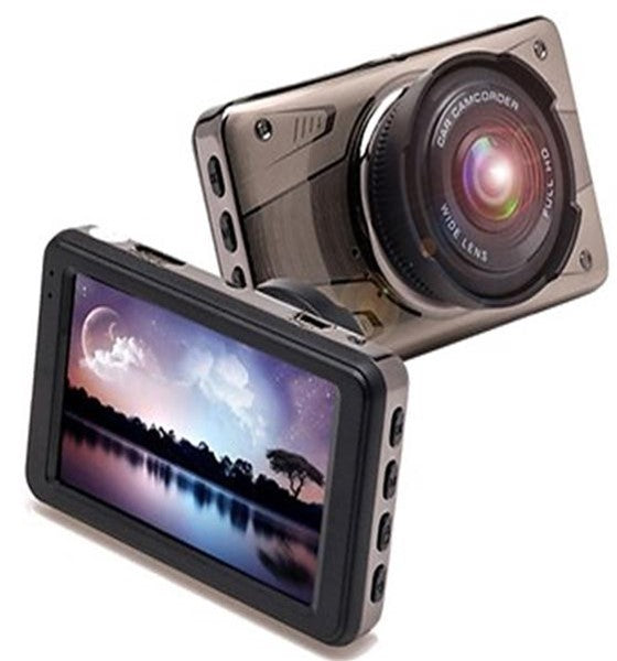 DISCONTINUED TD Prime 1080P 1-2 Cam Dash Cam - Includes 1 Cam, can add 2nd 1080P Cam