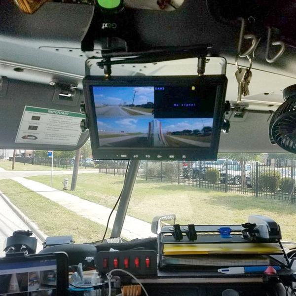 1st Gen Digital Wireless DVR  Dash Cam System! 2-4 Camera Options with 9" LCD Quad Screen