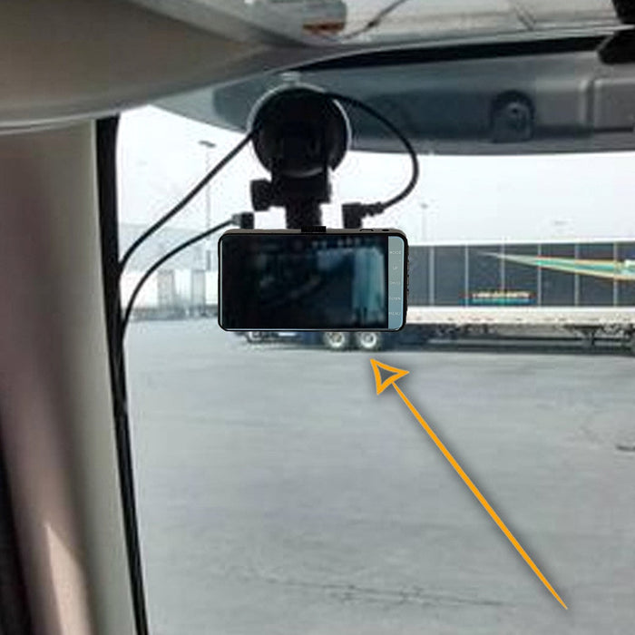 4th Gen 1080P Quad DVR Dash Cam - 4 Camera System