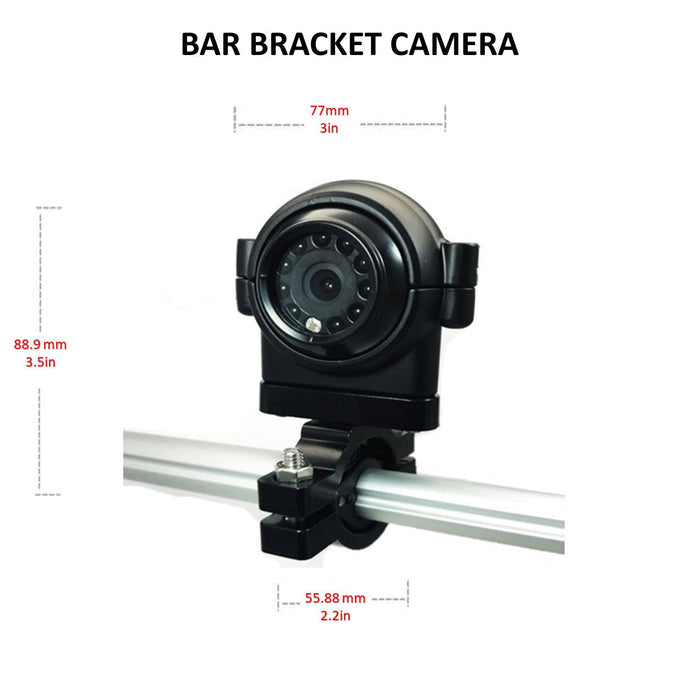 Top Dawg Zenith Multi-Cam 1 to 4 1080P DVR System w/ 7" LCD! Record & View up to 4 Viewpoints