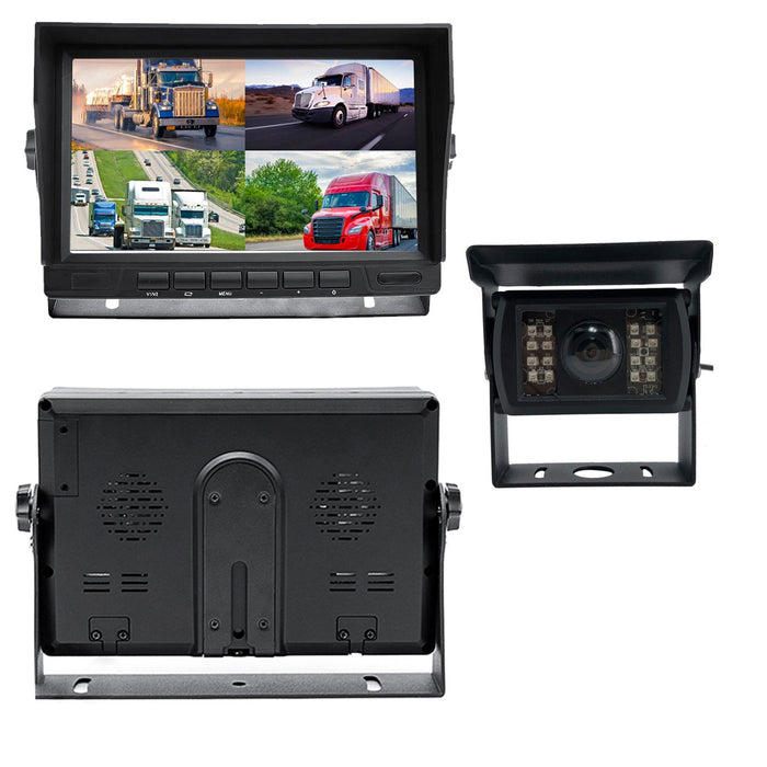 Top Dawg Zenith Multi-Cam 1 to 4 1080P DVR System w/ 7" LCD! Record & View up to 4 Viewpoints
