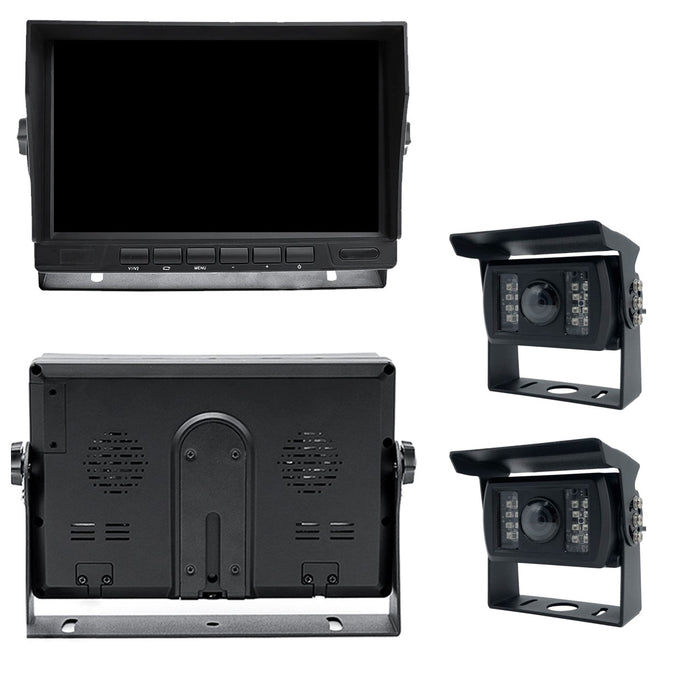 Top Dawg Zenith Multi-Cam 1 to 4 1080P DVR System w/ 7" LCD! Record & View up to 4 Viewpoints