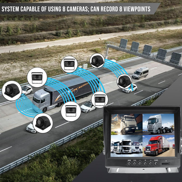 Top Dawg 1080P MDVR 3-8 Cam DVR System with 2.5 inch HDD Slot