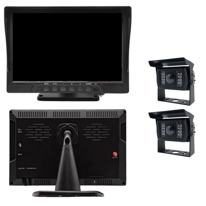 Top Dawg 3RD Gen WIRED DVR Camera System with 10inch LCD