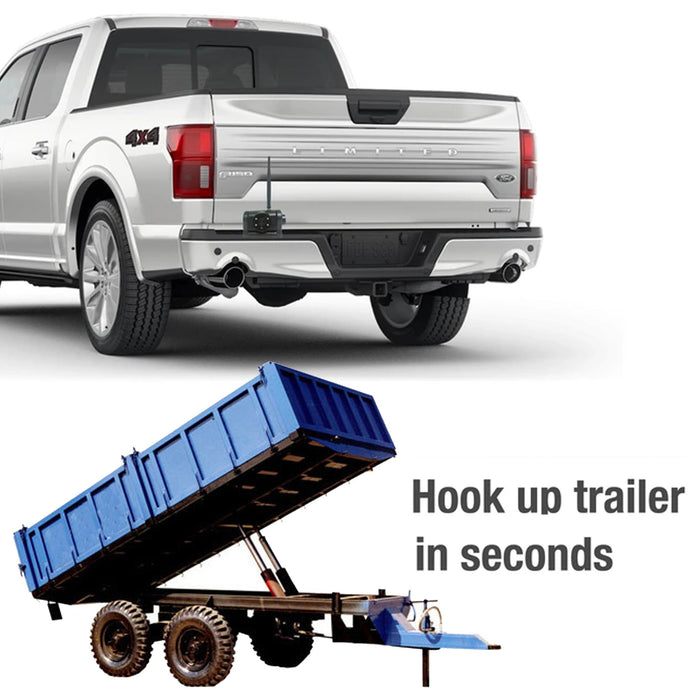 Top Dawg 1 to 4 Camera System with Built-In Battery & Magnet & 7" LCD Monitor!