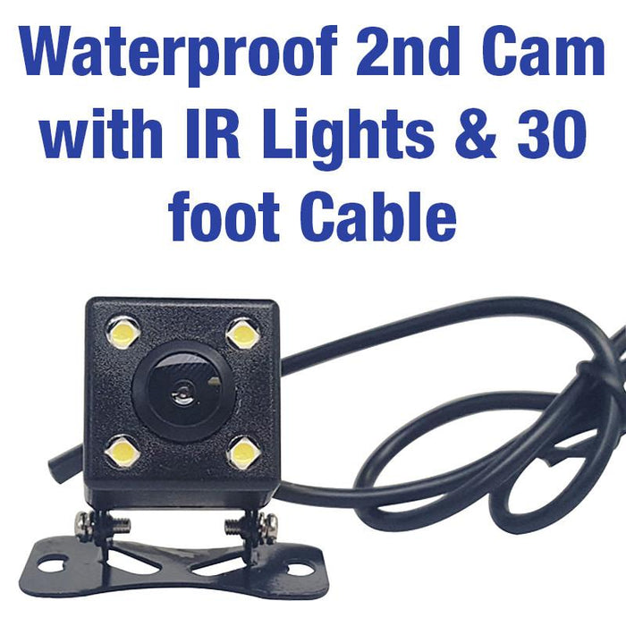 1080P Dual DVR Dash Cam - 2 Camera System