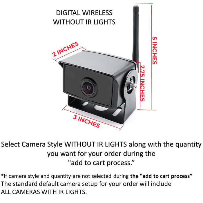 Top Dawg 2nd Gen DIGITAL Heavy Duty Wireless Camera System with 9 Inch LCD