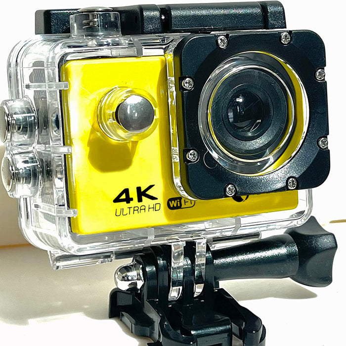 TD Platinum 4K Sports Cam - Action Cam with 10+ Mounts Included, Long Battery Life