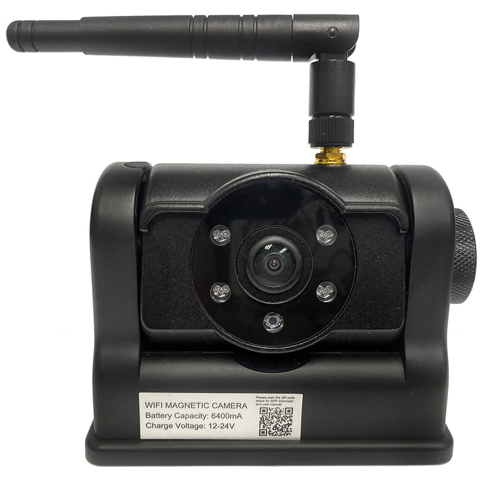 Heavy Duty WIFI Backup Camera with Built-In Battery & Magnet