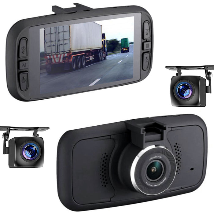 TD 2nd Gen 2K EagleEye 3 Cam GPS Dash Cam System - Record 3 Viewpoints Now With Wifi