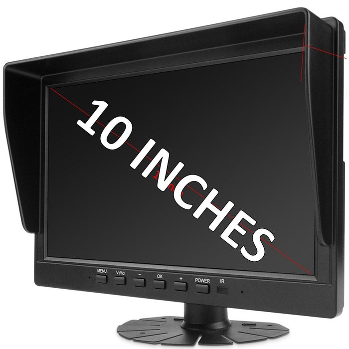 Upgrade to 10 inch LCD Monitor for MDVR and 4G MNVR System