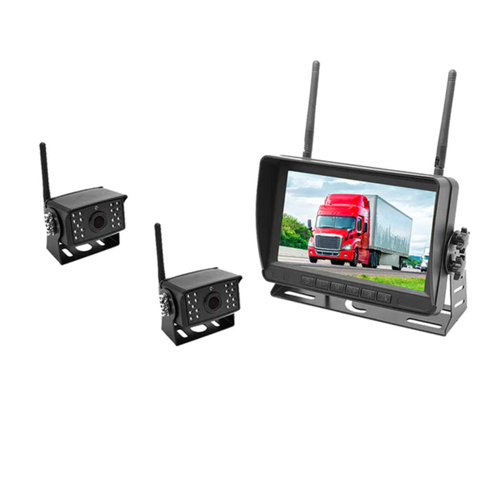 Top Dawg 2nd Gen 7in Monitor with 1-2 Digital Wireless Backup Camera System