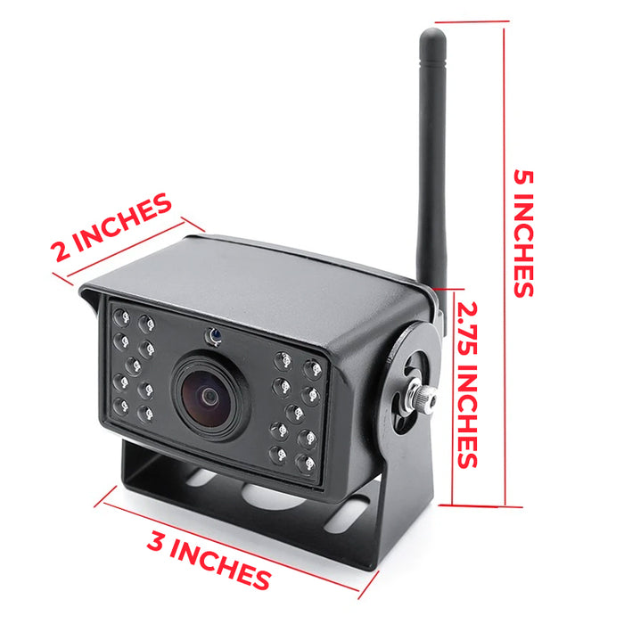 4 channel wireless dash camera up to 200 wireless range — Topdawgelectronics