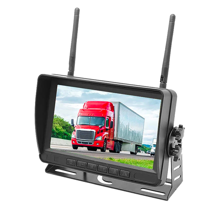 2nd Gen Wireless Backup Camera for Trucks, Fleets. HD, 7" LCD, 200-300' Wireless, LCD ONLY