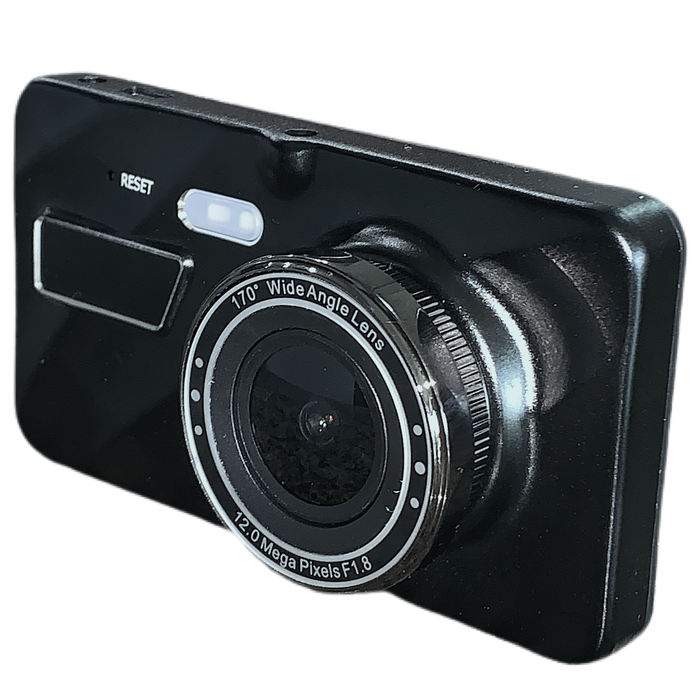 QUAD 2nd Gen Prime AHD Dash Cam with Touch Screen, Optional 2nd Camera