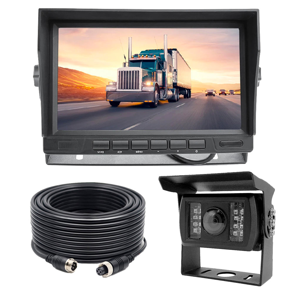 Top Dawg 7in Monitor with 1080P Wired Backup Camera System