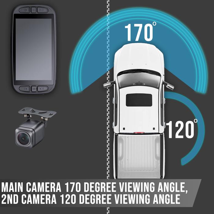 4K Pinnacle Touch Screen WIFI/GPS Dash Cam