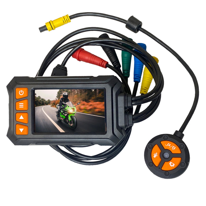 Waterproof Recorder Dashcam Moto Dual Lens 1080P Camara Para Casco De Moto  Wifi Camera Motorcycle Dvr - AliExpress