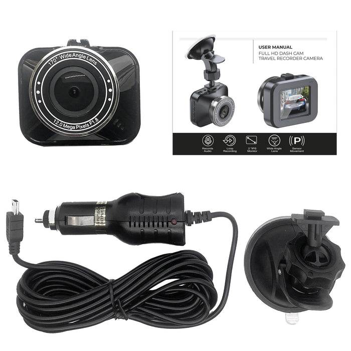 Dash Cam Car Video Recorder Vehicle Black Box FHD 1080P Dashcam Mini CAR  DVR Recorder Dash Cam Dvr Auto Driver Recording