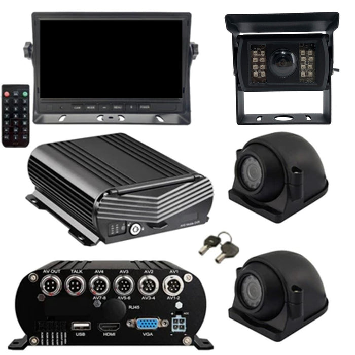 Top Dawg 1080P MDVR 3-8 Cam DVR System with 2.5 inch HDD Slot