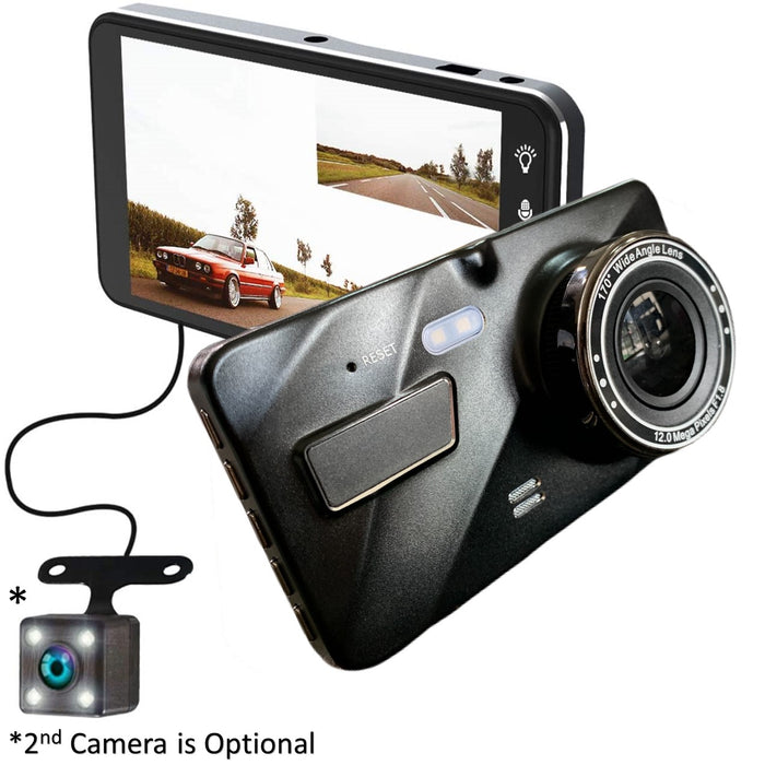2nd Gen Prime AHD Dash Cam with Touch Screen, Optional 2nd Camera