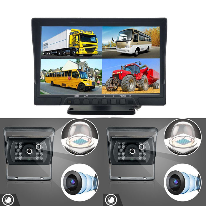 Top Dawg 3RD Gen WIRED DVR Camera System with 10inch LCD