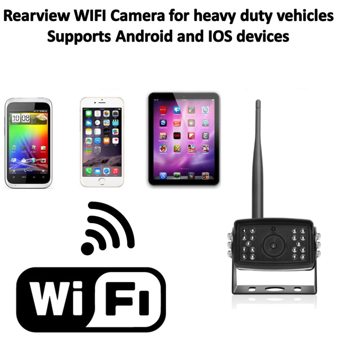 2nd Gen Heavy Duty Commercial WIFI Backup Camera System