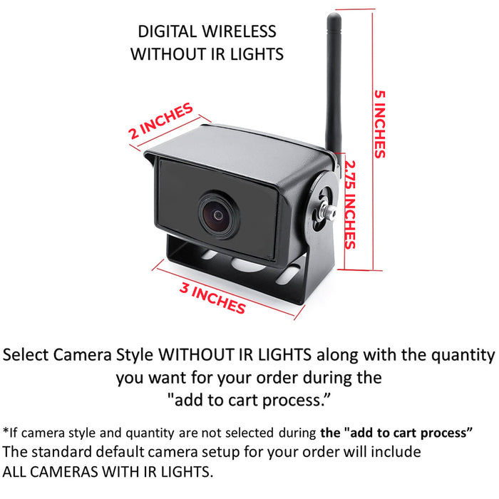 Wireless Backup Camera For Trucks. Heavy Duty │ Falcon Electronics LLC —  Topdawgelectronics